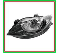 Proyector Sin Izquierdo H4 Eléctrico Sin Motor Seat Ibiza-(Año 2008-2012)