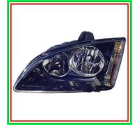 Proyector Sin Izquierdo H7-H1 Eléctrico Sin Motor-Negro Ford Focus-(Año 2005-...
