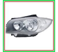 Proyector Sin Izquierdo H7-H7 Eléctrico Sin Motor Oscuro-Gris Mod 2007-2009 BMW