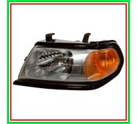 Proyector Sin Izquierdo Mod H4 Eléctrico-Sin Motor-Gris-Borde Negro Mod 05 In Po