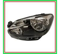 Proyector Sin Izquierdo Mod H4 Eléctrico-Sin Motor-Negro-Con Borde Negro Vw U...