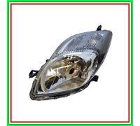 Proyector Sin Izquierdo Mod H4 Eléctrico-Sin Motor-Negro Toyota Yaris- (Año 2...