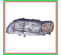 Proyector Sin Izquierdo Mod H7-H9 Eléctrico-Sin Motor-Negro Volvo S60-(Año 20...