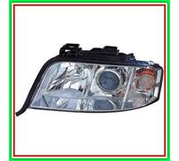 Proyector Siniestro Eléctrico Mod Xenon D2S-H7 Audi A6-(Año 2001-2004)