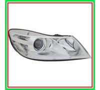 Proyector Siniestro H1-H7 Eléctrico Con Motor Skoda Octavia-(Año 2008-2013)