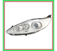 Proyector Siniestro H1-H7 Eléctrico Cromato-Con Motor Ford Fiesta Mk Vi-...