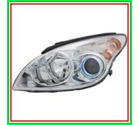 Proyector Siniestro H1-H7 Eléctrico Cromato-Con Motor Hyundai I30- (Año 2007-20