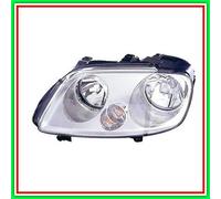 Proyector Siniestro H1-H7 Eléctrico Cromato-Con Motor - Vi Type Vw Touran- (Año