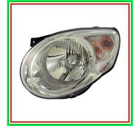 Proyector Siniestro H4 Eléctrico Con Motor De 8 Pines Kia Picanto-(Año 2008-2...