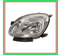 Proyector Siniestro H4 Eléctrico Con Motor Fiat Panda- (Año 2012 En Posterior)