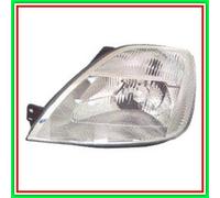 Proyector Siniestro H4 Eléctrico Con Motor Ford Fiesta Mk V- (Año 2002-2005)