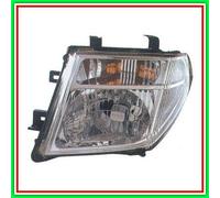 Proyector Siniestro H4 Eléctrico Con Motor Mod Pathfinder 05-07 Nissan Navara-P