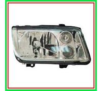 Proyector Siniestro H4-H3 Manual-Eléctrico Vw Bora- (Año 1998-2004)