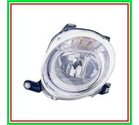 Proyector Siniestro H7 Eléctrico Con Motor Fiat 500-(Año 2007-2015)