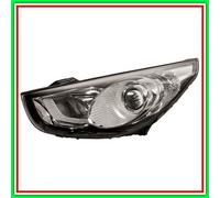 Proyector Siniestro H7-H7 Eléctrico Con Motor Hyundai Ix35-(Año 2009-2013)