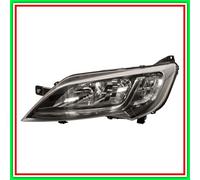 Proyector Siniestro H7-H7 Eléctrico Con Motor-Negro Fiat Ducato- (Año 2014 In Po