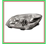 Proyector Siniestro H7-H7 Eléctrico Con Motor Skoda Roomster- (Año 2010 En Si...