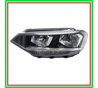 Proyector Siniestro H7+H7 Eléctrico Con Motor Volkswagen-Touran-Mod. 04/15 -