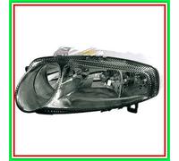 Proyector Siniestro H7-H7-H1 Eléctrico Con Motor Negro Mod GTA Alfa Romeo 147-(A