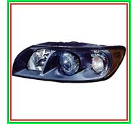 Proyector Siniestro H7-Hb3 Eléctrico-Con Motor Mod V50-Gris Volvo S40-V50-(An