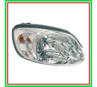 Proyector Siniestro Mod H4 Eléctrico-Con Luz Blanca Hyundai Accent- (Año 2002