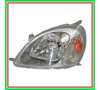 Proyector Siniestro Mod H4 Eléctrico-Con Motor (Versión Ichikoh) Toyota Yaris-