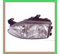 Proyector Siniestro Mod H7-H1 Eléctrico-Vidrio Liso Mod Fino 04-01 Fiat Palio-(