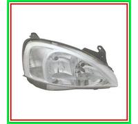 Proyector Siniestro Mod H7-H7 Eléctrico Mod Hasta 06-02 (Versión Valeo) Opel Cor