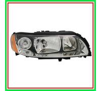 Proyector Siniestro Mod H7-H9 Eléctrico-Con Motor-Negro Volvo S60- (Año 2005-201