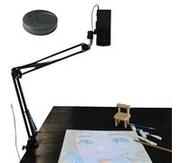 Proyector Smart Sketcher, Proyector Led Para Dibujar Con Proyección De 18 A 200 Cm, Transferencia De Imágenes Hd A Través De Usb/teléfono, Mando A Distancia Y Soporte, Herramienta De Calco with-base