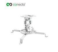 Proyector Soporte de Techo Universal 360°Inclinable Giratorio Blanco