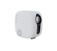 Proyector USB blanco de galaxia y estrellas con cielo estrellado y ondas de agua giratorias N_Surprise Gift