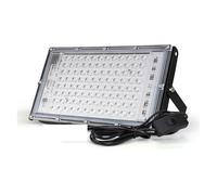 Proyector UV LED de 50 W y 100 W, 395 nm, curado germicida, lámparas ultravioleta for exteriores para recintos de bricolaje(100W TYPE2)