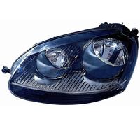 Proyector Volkswagen Golf V De 2003 - Jetta De 2005 Derecho Parábola Negro H7+H