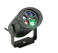 Proyectores para exteriores, Iluminación de DJ for fiesta navideña con forma corazón, araña nieve, lazo y murciélago, lentes 4 patrones - Espectáculo luces