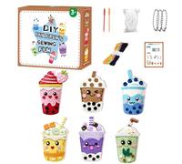 Proyectos de costura para niños | Hacer colgante de bolsa de leche con, proyectos de costura para niños | Aprender, jugar, proyectos de arte, educación en el hogar, cumpleaños y Navidad