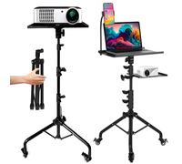 Prozipy Soporte de Trípode para Portátil y Proyector, Soporte Ordenador con Ruedas