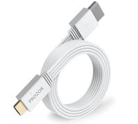 PROZOR Adaptador Wii a HDMI 1080P con Cable Integrado 2M Convertidor Wii HDMI Plug and Play Compatible con Nintendo Wii/Wii U Soporte 720P/1080P Conexión Directa a TV Monitor o Proyector