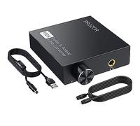 PROZOR Conversor de Audio 192 kHz Óptico a 3,5 mm con Ajuste de Volumen Conversor de Audio Digital a Analógico Chip Amplificador de Audio Incorporado para HDTV Set Top Box DVD Videoconsolas