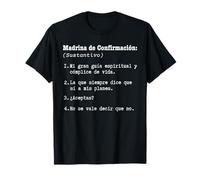 Prpuesta Quieres Ser Mi Madrina de Confirmación Definición Camiseta