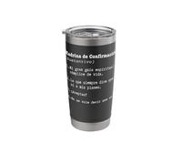 Prpuesta Quieres Ser Mi Madrina de Confirmación Definición Vaso térmico de acero inoxidable de doble pared