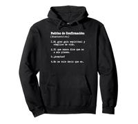 Prpuesta Quieres Ser Mi Padrino de Confirmación Definición Sudadera con Capucha
