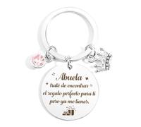 Prrivnix Regalos Abuela Regalo Abuela Dia De La Madre Llavero Abuela, Regalos Abuela, Regalo Para Abuela Cumpleaños Regalos Originales Para Mujer Navidad Regalo Reyes Mujer