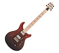 PRS Custom 24 Wood Library 10 Top Red/Grey Black Fade #0314873 (2021)