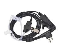 Prterver Auricular de Seguridad con Tubo AcúStico Encubierto MicróFono PTT Compatible para CP040 DP1400 GP68 GP88