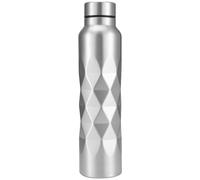 Prterver Botella de Agua de Acero Inoxidable de una Sola Pared de 1000 Ml de Deporte de Gimnasio Botella de Bebida de Cerveza de PortáTil