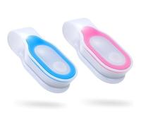 Prterver Clip de Luz para Enfermera, Paquete de 2, Luz de Noche Magnética Recargable, Esenciales para Enfermeras, Luces para Scrubs de Hospital, Linterna Manos para Trabajadores de