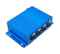 Prterver Controlador de Iluminación de Escenario ARTNET de 2048 Canales, 5 Pines, USB, DMX512, LED, Módulo Decodificador Ethernet, D16, Enchufe UE.