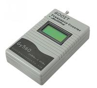 Prterver Dispositivo de Prueba de frecuencia para transmisor-Receptor bidireccional de Radio gsm 50 MHz-2.4 GHz GY560 Medidor Contador de frecuencia