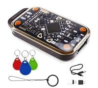 Prterver Emulador de Chip Inteligente RFID Chameleon V3.0 + 3X Llaveros UID 125Khz 13.56Mhz ID IC Duplicador de Tarjeta Inteligente NFC